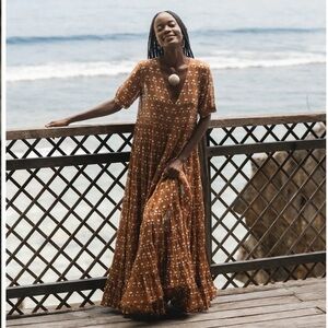 Daughters of India Chaaya Maxi Dress XS.